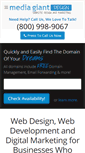 Mobile Screenshot of mediagiantdesign.com